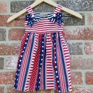 Toddler RARE Bonnie Jean 4th of July Sun Dress
